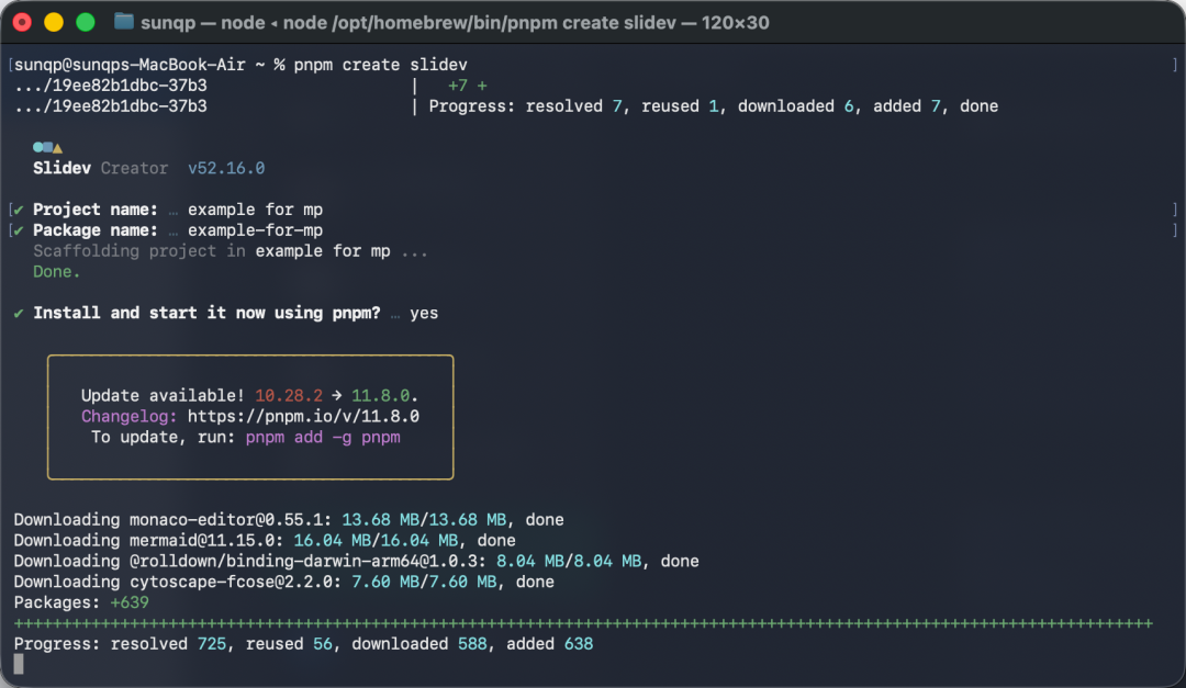 Slidev directory structure