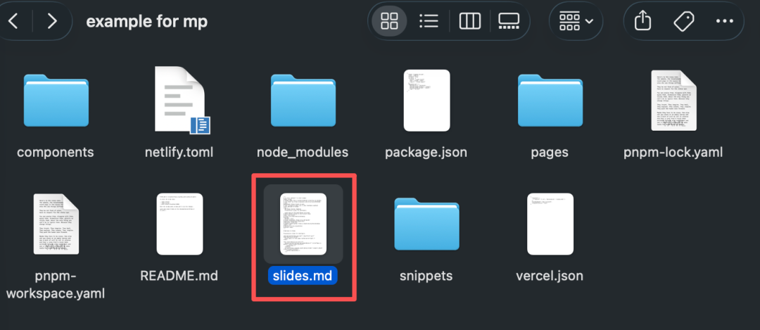 Slidev presentation