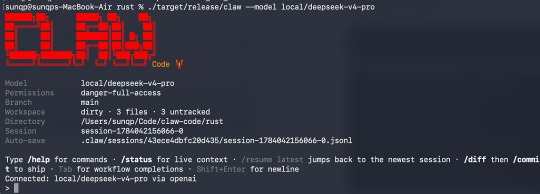 Code writing in action